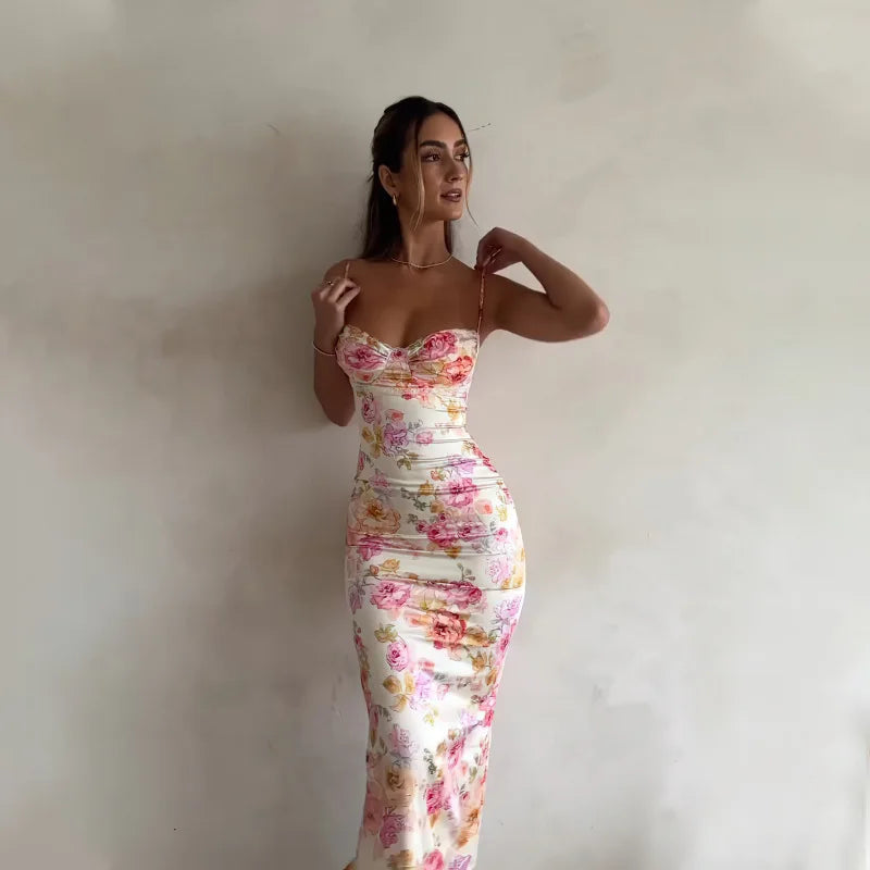 Ennimo Floral Suspender Dress